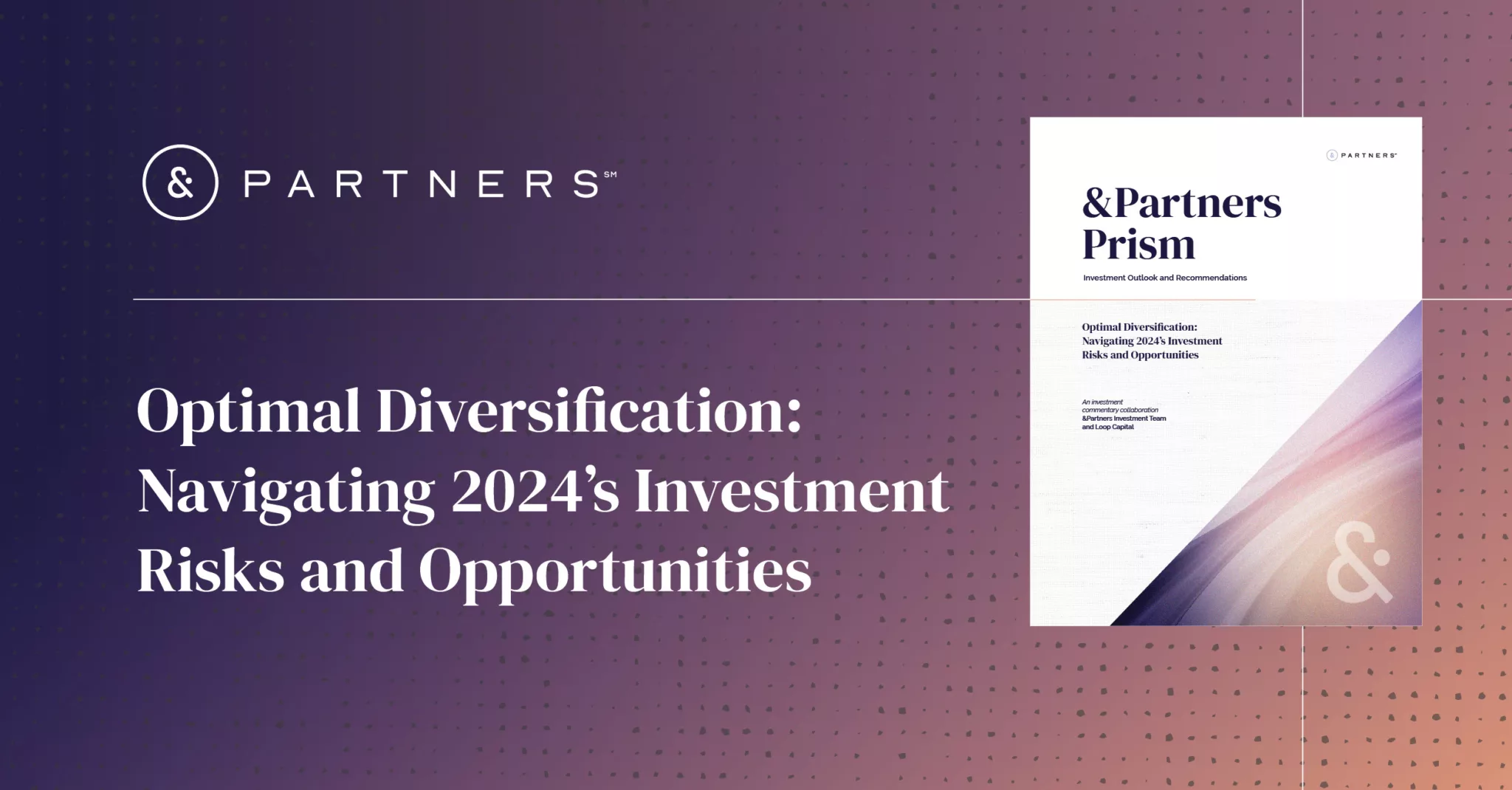 Optimal Diversification: Navigating 2024’s Investment Risks and Opportunities.